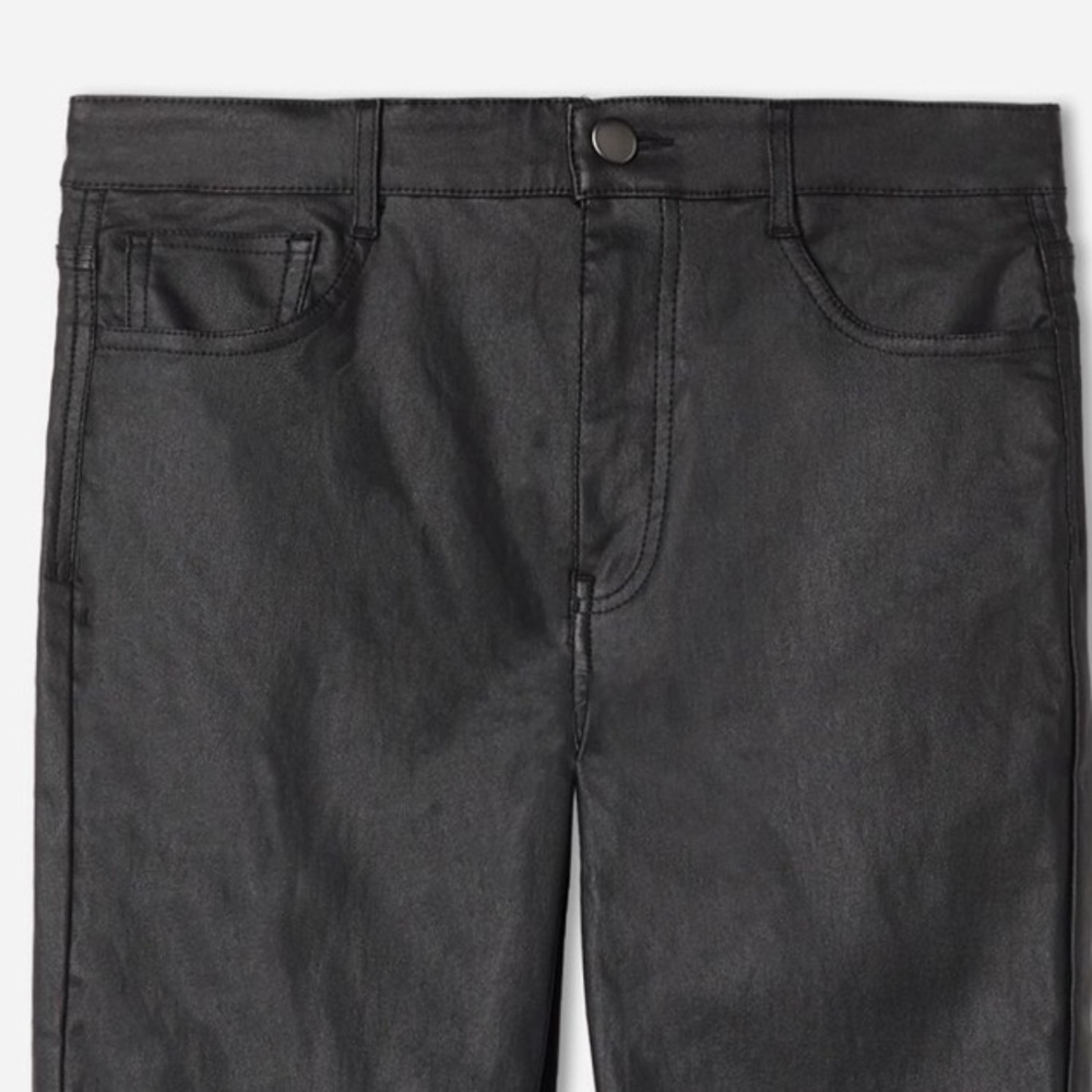 Calzedonia Faux Leather Skinny Leggings size Large - Picture 4 of 5